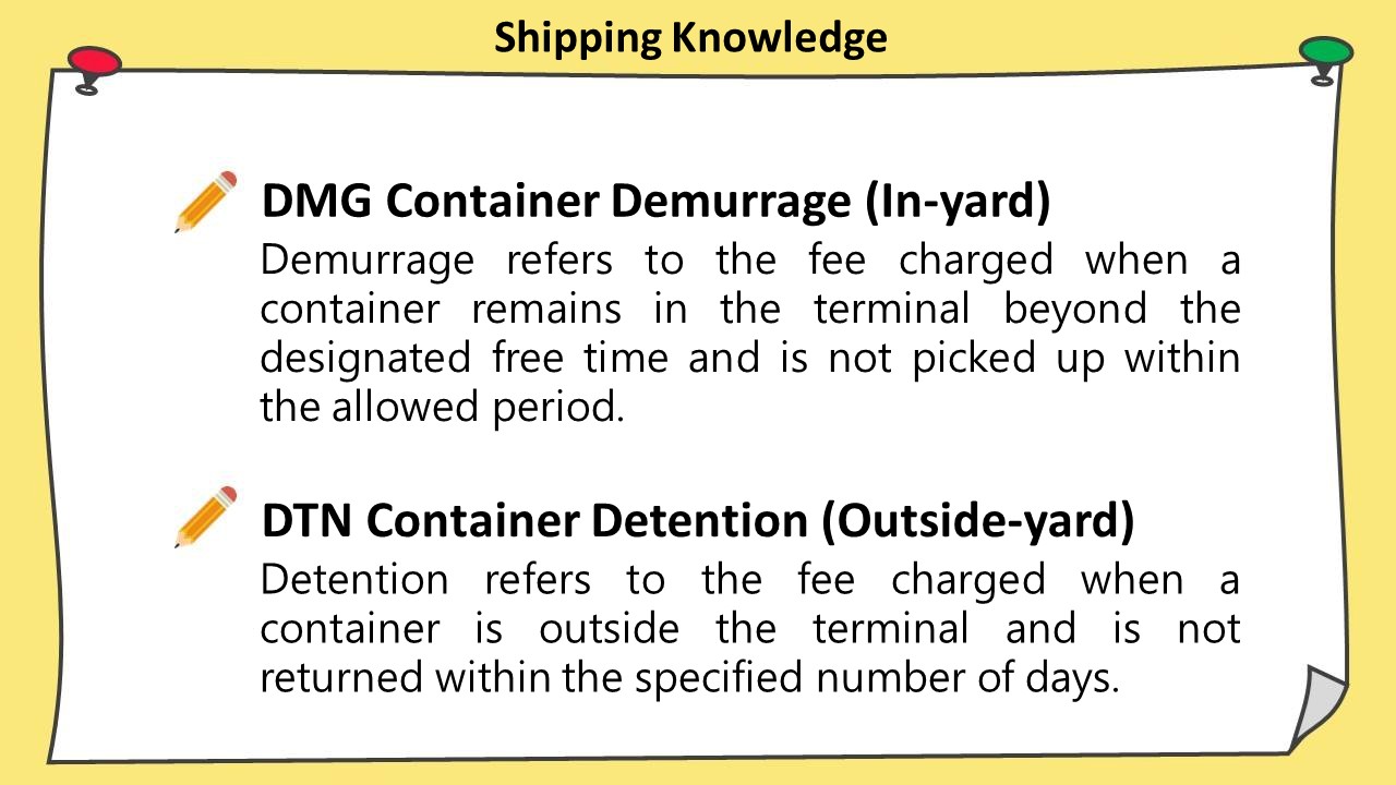 DMG(demurrage)&DTN(detention)