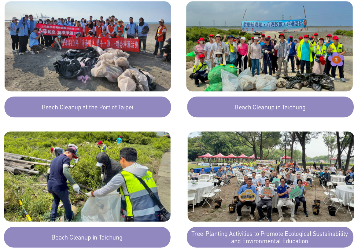 2025 to implement beach and port clean-up initiatives, marine conservation programs and environmental education activities.