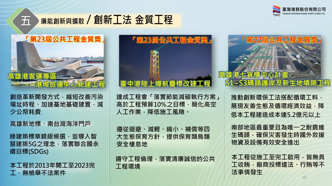 確保工程品質，引領安全啟航