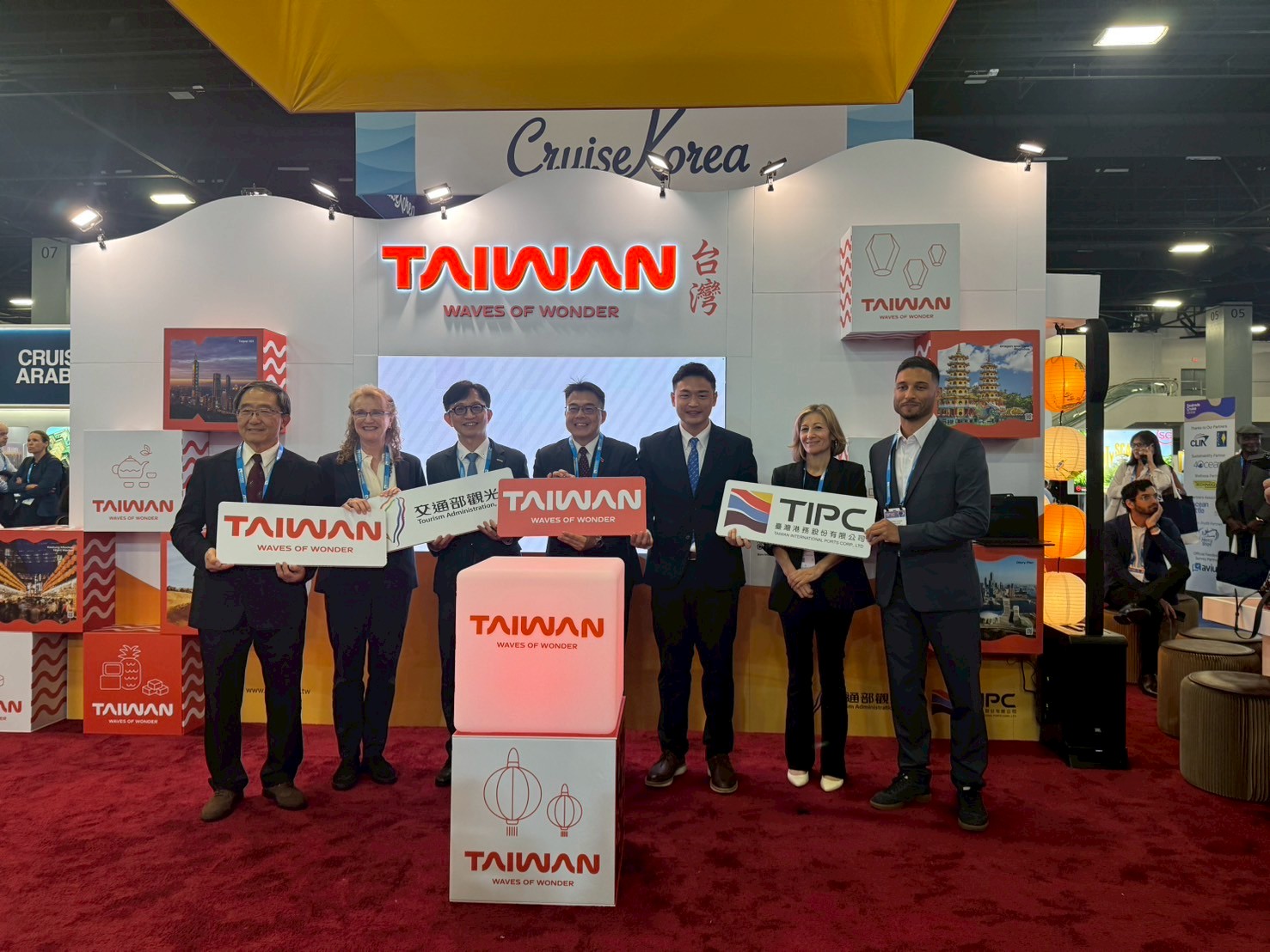 TIPC promoting Taiwan as a travel destination with the Tourism Administration and TECRO Miami