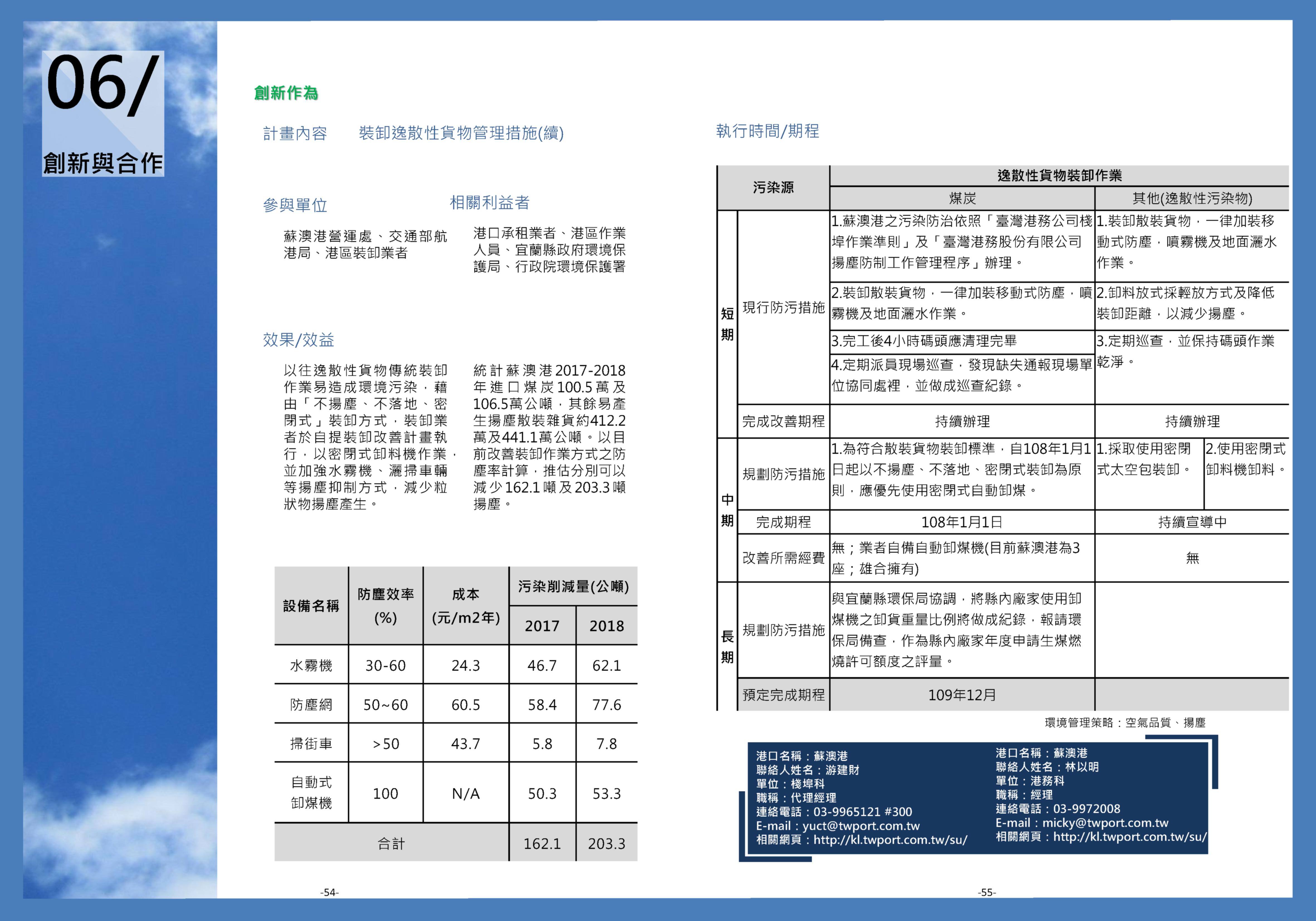 108年裝卸逸散性貨物管理措施