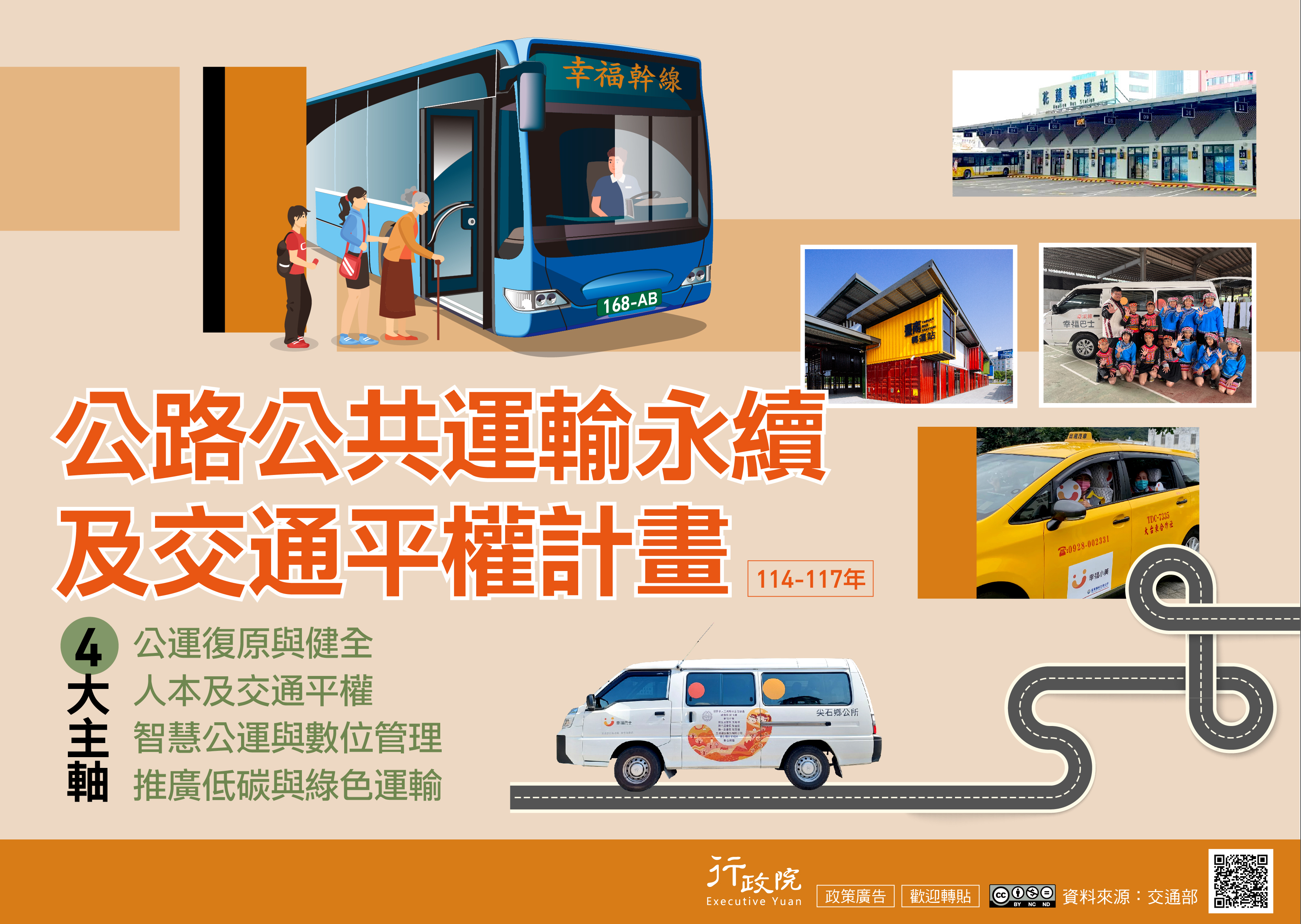 公路公共運輸永續及交通平權計畫